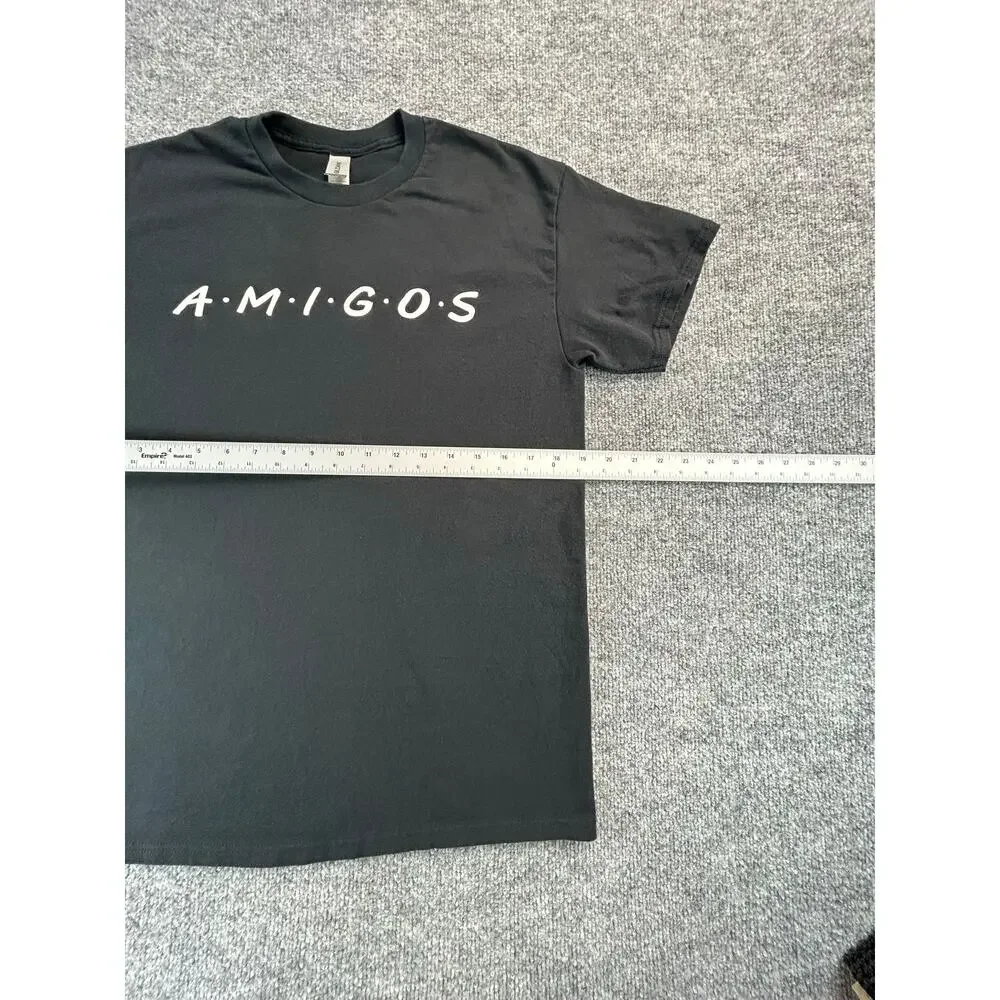 AMIGOS Graphic T Shirt Men's Medium "Friends" TV Show Inspired Short Sleeve Tee - Picture 6 of 6